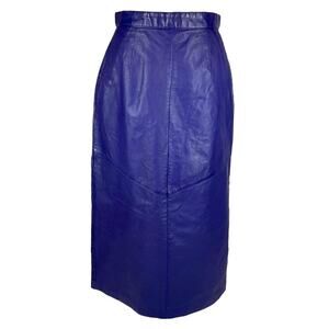 Vtg midi leather pencil